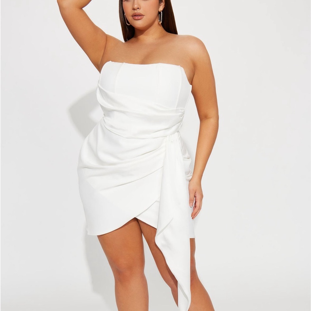 Evermore Elegant Mini Dress